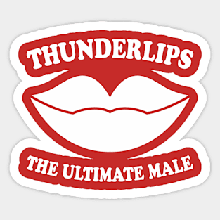 Thunderlips Sticker